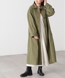 N.（N. Natural Beauty Basic） | 【S Size Line】◆テントラインステンカラーコート(ステンカラーコート)