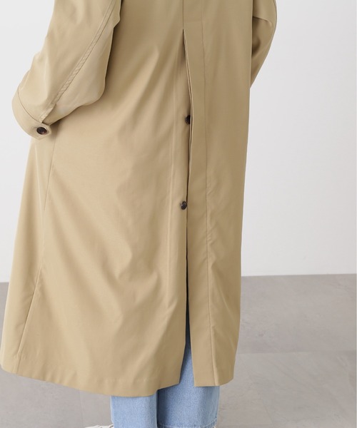 N.(N. Natural Beauty Basic)(エヌエヌナチュラルビューティーベーシック)の「【S Size Line】◆テントラインステンカラーコート(ステンカラーコート・レディース・ベージュ/カーキ・SMALL/MEDIUM)」の16枚目の写真