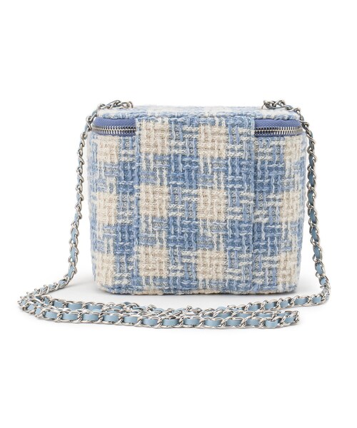 Ober Tashe(オーバータッシェ)の「バニティ型ツイードショルダーバッグ(ショルダーバッグ・レディース・ベージュ/ネイビー/グリーン/ブルー/ブラック・FREE)」の9枚目の写真