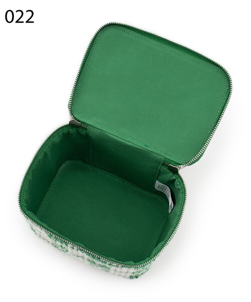 Ober Tashe(オーバータッシェ)の「バニティ型ツイードショルダーバッグ(ショルダーバッグ・レディース・ベージュ/ネイビー/グリーン/ブルー/ブラック・FREE)」の12枚目の写真