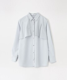 ヨークスリットシャツ