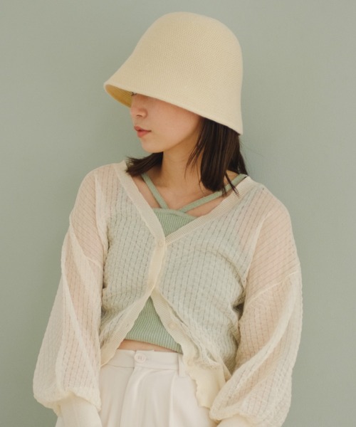 Kastane（カスタネ）の「クローシュHAT（ハット・レディース・ブラック/ベージュ・FREE）」の8枚目の写真