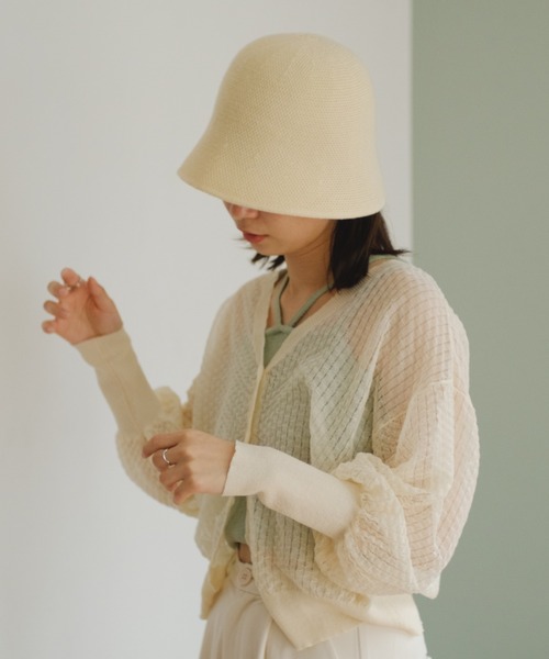 Kastane（カスタネ）の「クローシュHAT（ハット・レディース・ブラック/ベージュ・FREE）」の9枚目の写真