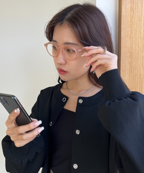 DISCOAT（ディスコート）の「マットフレームグラス（メガネ・レディース・ピンク/ブラウン/ライトグレー・FREE）」の13枚目の写真