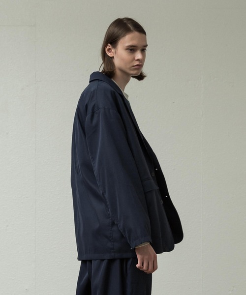 SLICK（スリック）の「テックツイルテーラードジャケット（テーラードジャケット・メンズ・ネイビー/ブラック・2/3/1）」の11枚目の写真