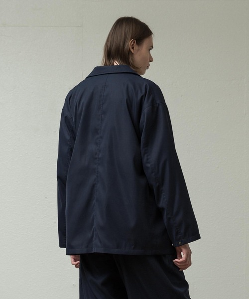 SLICK（スリック）の「テックツイルテーラードジャケット（テーラードジャケット・メンズ・ネイビー/ブラック・2/3/1）」の12枚目の写真