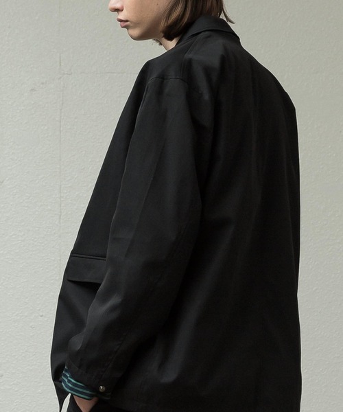 SLICK（スリック）の「テックツイルテーラードジャケット（テーラードジャケット・メンズ・ネイビー/ブラック・2/3/1）」の7枚目の写真