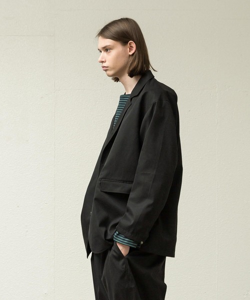 SLICK（スリック）の「テックツイルテーラードジャケット（テーラードジャケット・メンズ・ネイビー/ブラック・2/3/1）」の18枚目の写真
