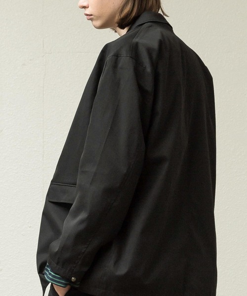 SLICK（スリック）の「テックツイルテーラードジャケット（テーラードジャケット・メンズ・ネイビー/ブラック・2/3/1）」の21枚目の写真