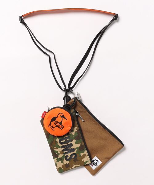 CHUMS（チャムス）の「【CHUMS/チャムス】 3P Shoulder Pouch Sweat Nylon（ショルダーバッグ・メンズ・ブラック/イエロー×グリーン/その他1/ヘザーグレー/ストライプ/ブルー系その他/ネイビー/その他6/その他4/その他2/その他3/その他5/その他8/その他7/その他9/その他10/その他13/その他14/その他11/その他12・FREE）」の13枚目の写真