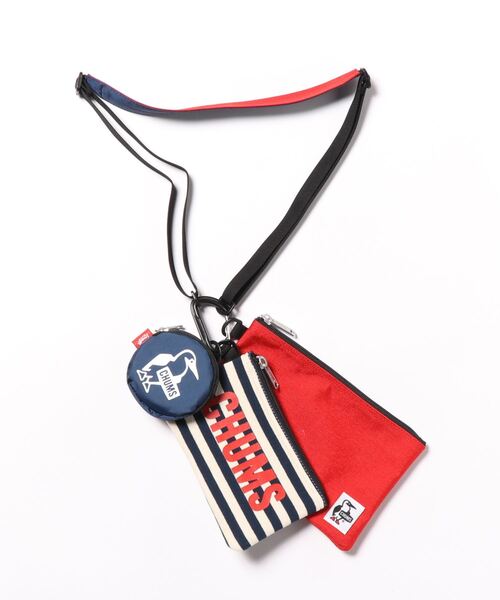 CHUMS（チャムス）の「【CHUMS/チャムス】 3P Shoulder Pouch Sweat Nylon（ショルダーバッグ・メンズ・ブラック/イエロー×グリーン/その他1/ヘザーグレー/ストライプ/ブルー系その他/ネイビー/その他6/その他4/その他2/その他3/その他5/その他8/その他7/その他9/その他10/その他13/その他14/その他11/その他12・FREE）」の17枚目の写真