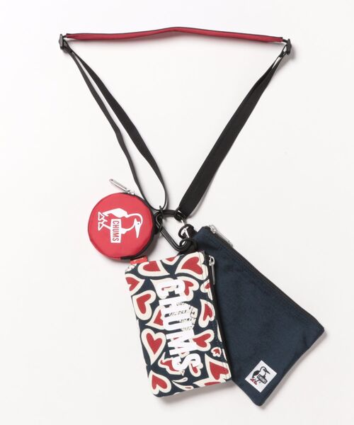 CHUMS（チャムス）の「【CHUMS/チャムス】 3P Shoulder Pouch Sweat Nylon（ショルダーバッグ・メンズ・ブラック/イエロー×グリーン/その他1/ヘザーグレー/ストライプ/ブルー系その他/ネイビー/その他6/その他4/その他2/その他3/その他5/その他8/その他7/その他9/その他10/その他13/その他14/その他11/その他12・FREE）」の19枚目の写真