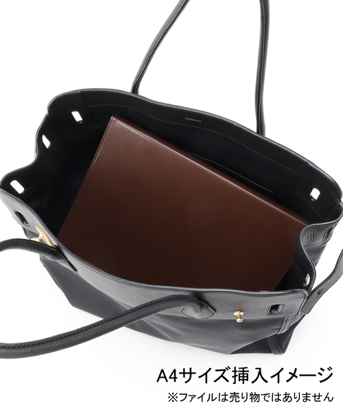 ORSETTO（オルセット）の「【ORSETTO / オルセット】 NYLON KEY トート（トートバッグ・レディース・ブラック/ベージュ・FREE）」の7枚目の写真