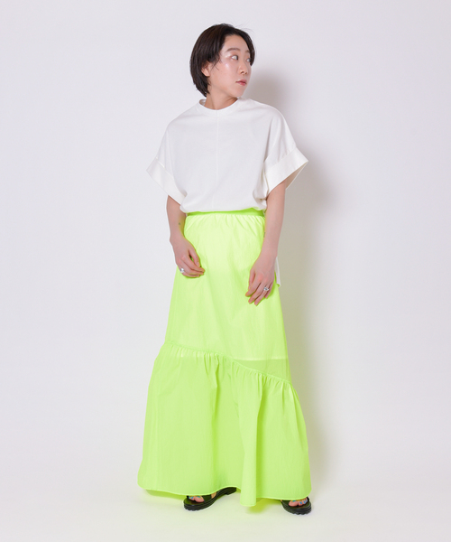 CITYSHOP（シティーショップ）の「CUFFS Tシャツ（Tシャツ/カットソー・レディース・ブラック/ホワイト・FREE）」の17枚目の写真