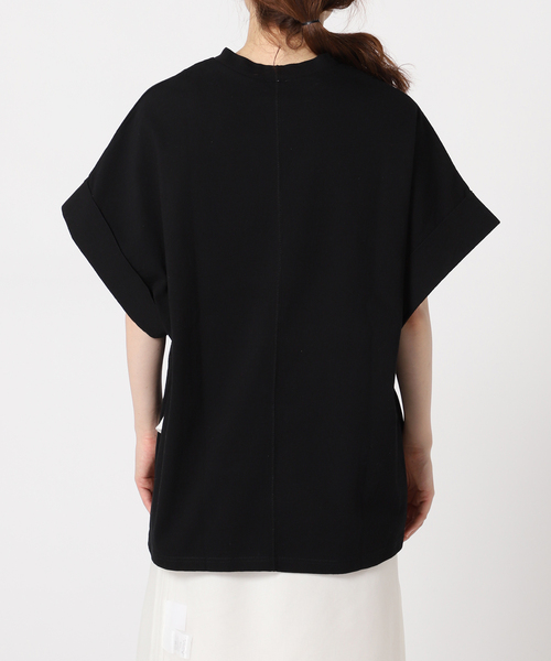 CITYSHOP（シティーショップ）の「CUFFS Tシャツ（Tシャツ/カットソー・レディース・ブラック/ホワイト・FREE）」の13枚目の写真