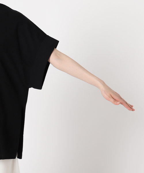 CITYSHOP（シティーショップ）の「CUFFS Tシャツ（Tシャツ/カットソー・レディース・ブラック/ホワイト・FREE）」の10枚目の写真