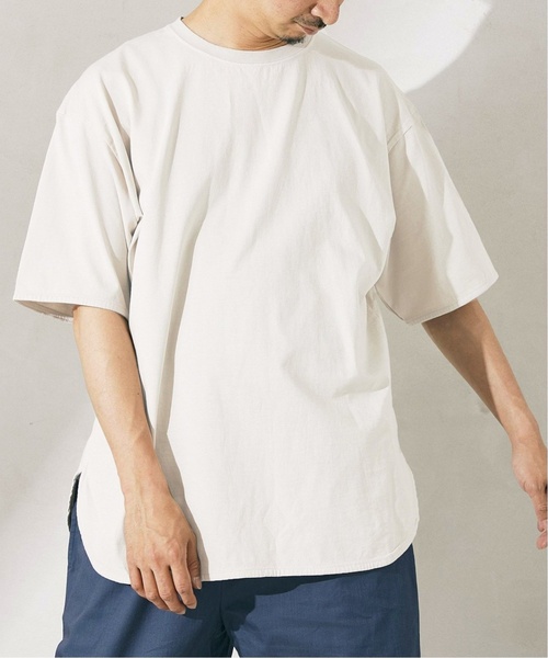 JOURNAL STANDARD relume(ジャーナルスタンダード レリューム)の「レイヤードラウンド スリットTシャツ(Tシャツ/カットソー・メンズ・ホワイト/チャコールグレー/ベージュ系その他/ライトグレー/ピンク・LARGE/MEDIUM/SMALL)」の22枚目の写真