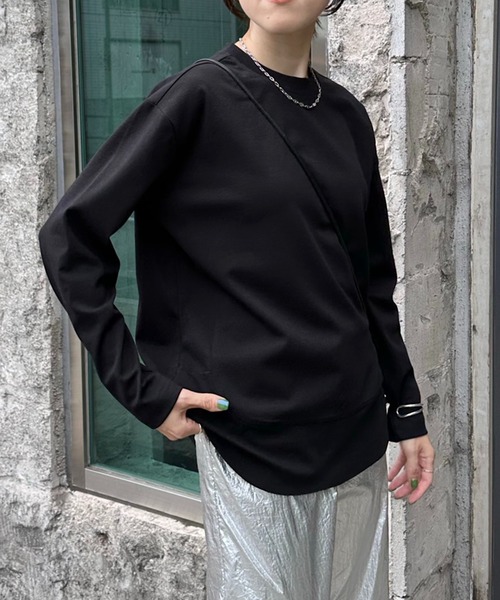 裾切替ロンT/WEB限定カラー展開（Tシャツ/カットソー）｜COLLAGE GALLARDAGALANTE（コラージュガリャルダガランテ）