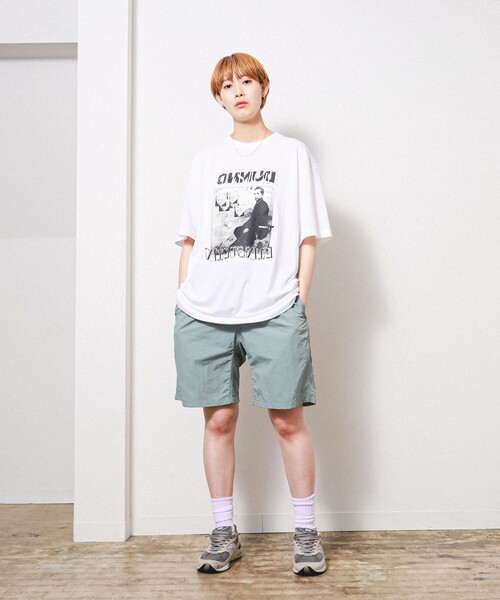 Dunno(ドノウ)の「Dunno / Kiri Awasso Crew Sweat(Tシャツ/カットソー・メンズ・ホワイト・MEDIUM/LARGE/X-LARGE)」の2枚目の写真