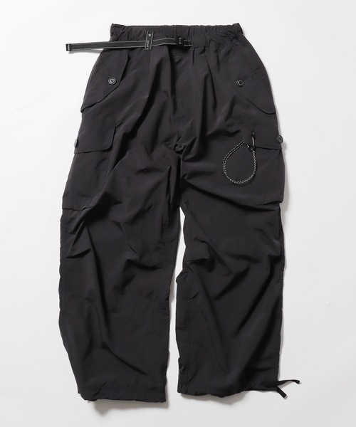 and wander(アンドワンダー)の「and wander/アンドワンダー oversized cargo pants カーゴパンツ(カーゴパンツ・メンズ・ブラック/カーキ・XL/L/M)」の7枚目の写真