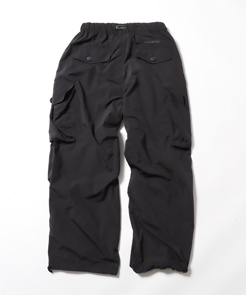 パンツ And wander oversized cargo pants black And Wander Oversized Cargo Pants Black