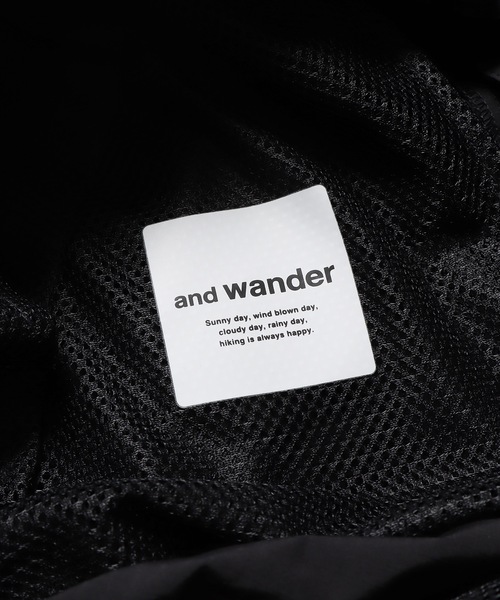 and wander(アンドワンダー)の「and wander/アンドワンダー oversized cargo pants カーゴパンツ(カーゴパンツ・メンズ・ブラック/カーキ・XL/L/M)」の19枚目の写真