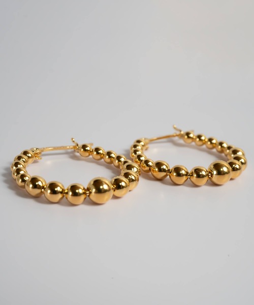 Ops.(オプス)の「ピアス 金属アレルギー対応 フープピアス シルバー925【SPHELLA スフェラ】(ピアス(両耳用)・レディース・シルバー/イエローゴールド・ONE SIZE)」の16枚目の写真
