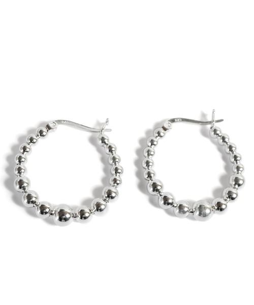 Ops.(オプス)の「ピアス 金属アレルギー対応 フープピアス シルバー925【SPHELLA スフェラ】(ピアス(両耳用)・レディース・シルバー/イエローゴールド・ONE SIZE)」の19枚目の写真