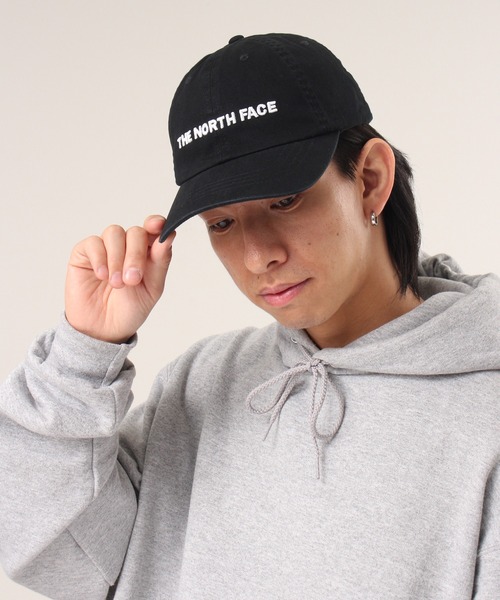 THE NORTH FACE（ザノースフェイス）の「【THE NORTH FACE/ザノースフェイス】HORIZONTAL EMBRO BALLCAP/ホリゾンタル エンブロ ボールキャップ（キャップ・メンズ・ブラック・FREE）」の2枚目の写真