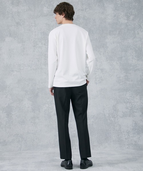 PUBLIC TOKYO(パブリックトウキョウ)の「エバークリーススリムテーパードスラックス(スラックス・メンズ・ダークグレー/ベージュ/ブラック・1/2/3)」の6枚目の写真