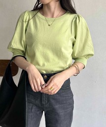 CAPRICIEUX LE'MAGE | 5分袖パフニット(ニット/セーター)