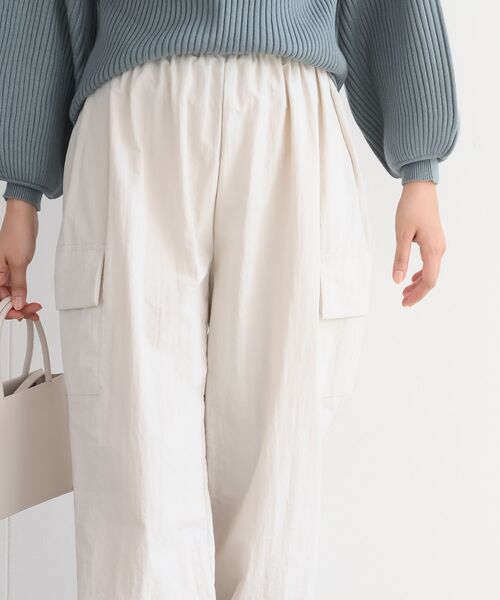 rps(アールピーエス)の「ナイロンカーゴパンツ(カーゴパンツ・レディース・ブラック/アイボリー/ライトカーキ・フリー)」の16枚目の写真