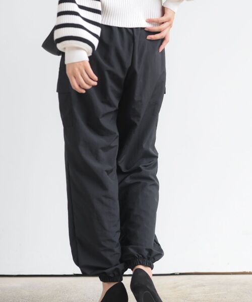 rps(アールピーエス)の「ナイロンカーゴパンツ(カーゴパンツ・レディース・ブラック/アイボリー/ライトカーキ・フリー)」の21枚目の写真