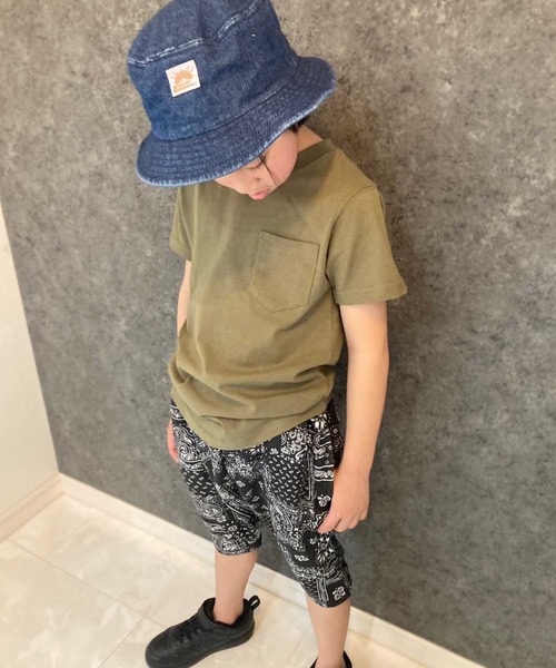 THE CASUAL（カジュアル）の「ピス付きバケットハット（ハット・キッズ・チャコール/モカ/パープル/ブルー系その他/ベージュ/ブラック/ネイビー/カーキ・56/52/54）」の9枚目の写真