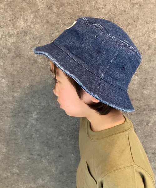 THE CASUAL（カジュアル）の「ピス付きバケットハット（ハット・キッズ・チャコール/モカ/パープル/ブルー系その他/ベージュ/ブラック/ネイビー/カーキ・56/52/54）」の11枚目の写真