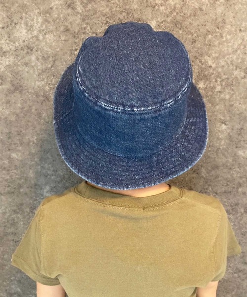 THE CASUAL（カジュアル）の「ピス付きバケットハット（ハット・キッズ・チャコール/モカ/パープル/ブルー系その他/ベージュ/ブラック/ネイビー/カーキ・56/52/54）」の12枚目の写真