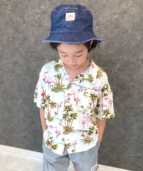 THE CASUAL（カジュアル）の「ピス付きバケットハット（ハット・キッズ・チャコール/モカ/パープル/ブルー系その他/ベージュ/ブラック/ネイビー/カーキ・56/52/54）」の14枚目の写真