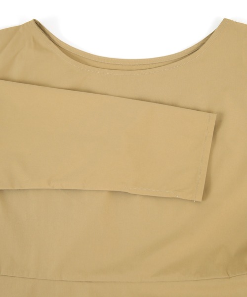 UR'S（ユアーズ）の「ﾍﾟﾌﾟﾗﾑﾃﾞｻﾞｲﾝﾄｯﾌﾟｽ/ﾗｯｼｭｶﾞｰﾄﾞ（ラッシュガード・レディース・ベージュ/カーキ/ブラック・L/M/S）」の15枚目の写真