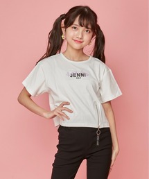 JENNI love（ジェニィラブ）の「防蚊すそZIPTシャツ（Tシャツ/カットソー・キッズ）」