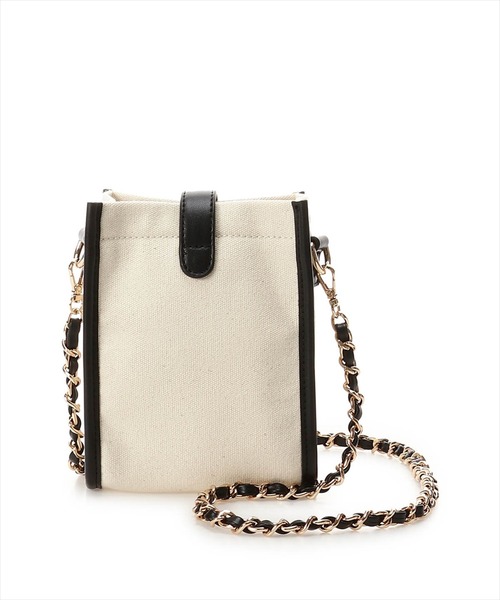 REDYAZEL（レディアゼル）の「キャンバスミニショルダーバッグ（ショルダーバッグ・レディース・ブラック/ベージュ/サックスブルー/イエロー・FREE）」の5枚目の写真