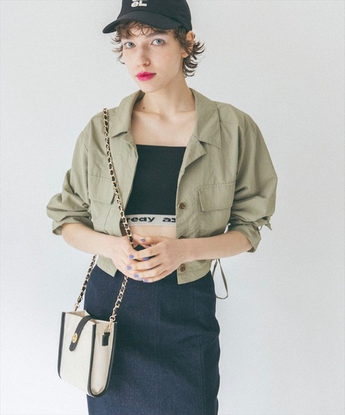 REDYAZEL（レディアゼル）の「キャンバスミニショルダーバッグ（ショルダーバッグ・レディース・ブラック/ベージュ/サックスブルー/イエロー・FREE）」の16枚目の写真