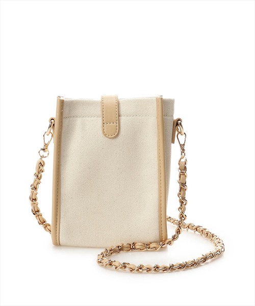 REDYAZEL（レディアゼル）の「キャンバスミニショルダーバッグ（ショルダーバッグ・レディース・ブラック/ベージュ/サックスブルー/イエロー・FREE）」の6枚目の写真