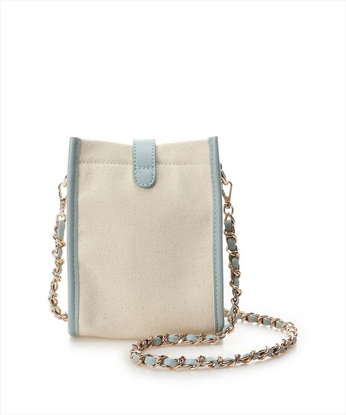 REDYAZEL（レディアゼル）の「キャンバスミニショルダーバッグ（ショルダーバッグ・レディース・ブラック/ベージュ/サックスブルー/イエロー・FREE）」の14枚目の写真