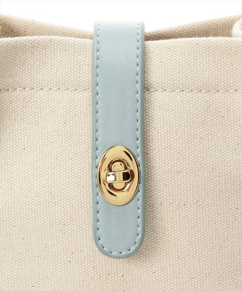 REDYAZEL（レディアゼル）の「キャンバスミニショルダーバッグ（ショルダーバッグ・レディース・ブラック/ベージュ/サックスブルー/イエロー・FREE）」の7枚目の写真