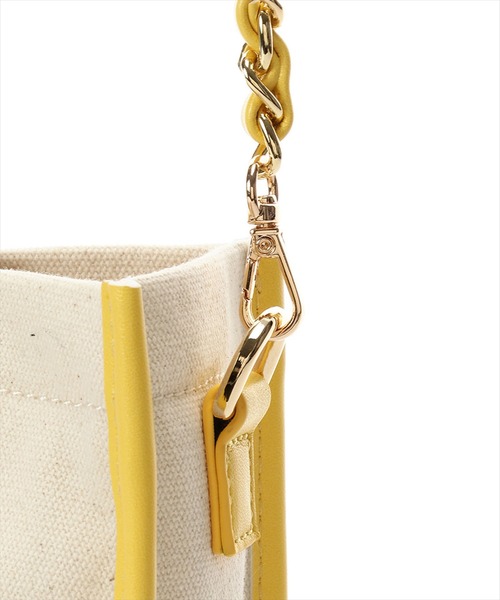 REDYAZEL（レディアゼル）の「キャンバスミニショルダーバッグ（ショルダーバッグ・レディース・ブラック/ベージュ/サックスブルー/イエロー・FREE）」の12枚目の写真