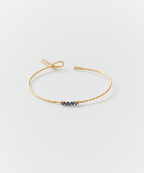 collex（コレックス）の「【Ljud/ユード】5grain天然石バングル ゴールド（バングル/リストバンド・レディース・ホワイト/ブルー/レッド/エメラルド・フリー）」の10枚目の写真