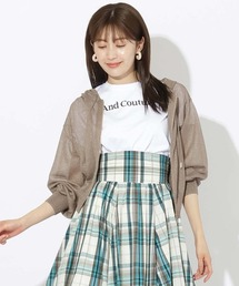 AND COUTURE（アンドクチュール）の「シアージップパーカ（パーカー）」
