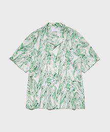 アートオープンカラーシャツ