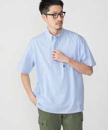 【ZOZO限定】SHIPS.me: ギンガムプルオーバーBD半袖シャツ