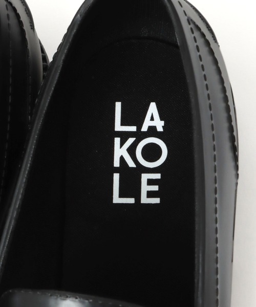 LAKOLE(ラコレ)の「ビットレインローファー / 191552(レインシューズ・レディース・ブラック・LARGE/MEDIUM)」の5枚目の写真